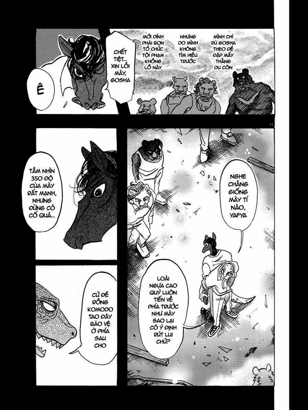 Truyện Tranh Bởi Vì Chúng Ta Đều Là Những Ngôi Sao - Beastars trang 10