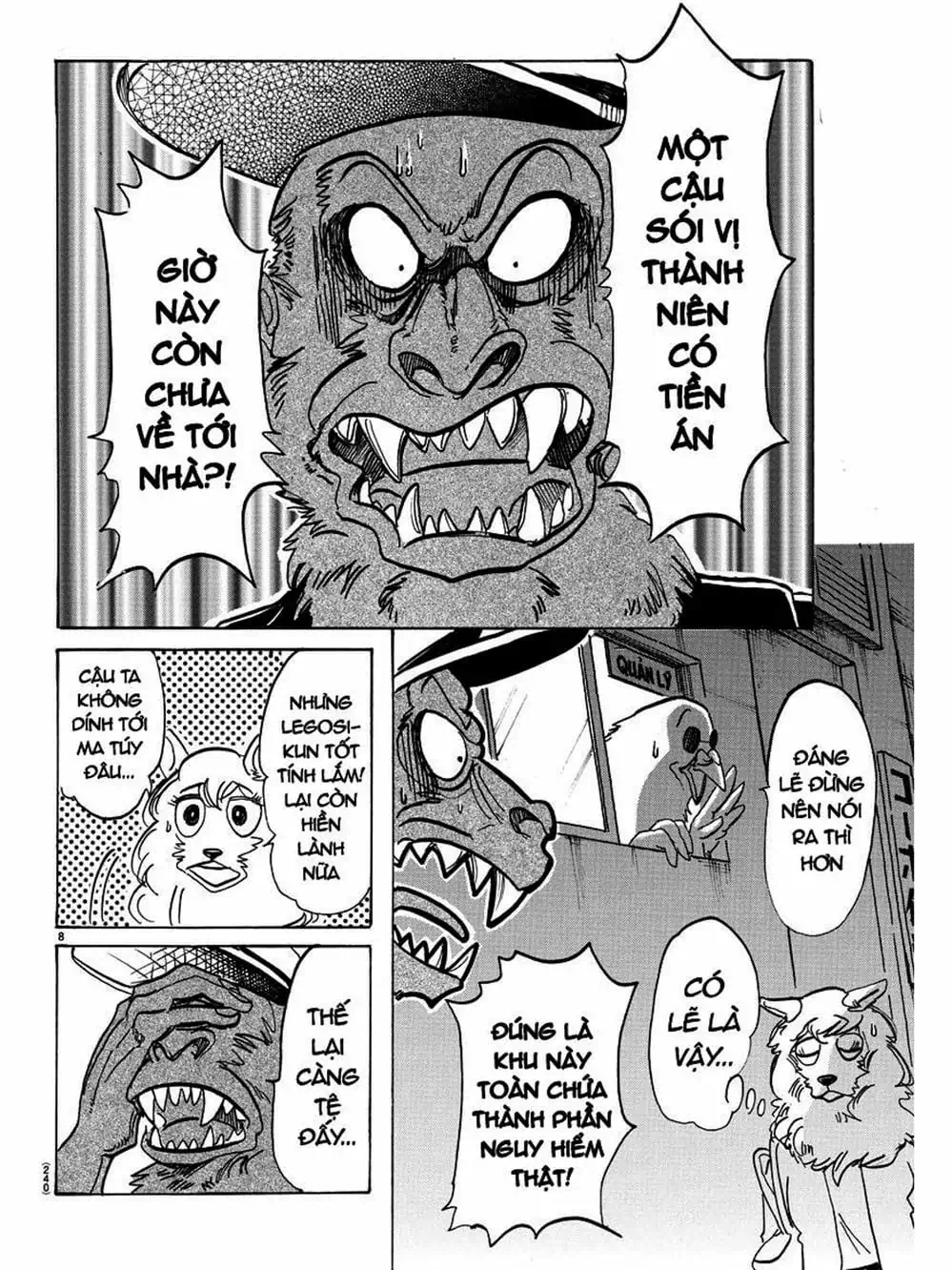 Truyện Tranh Bởi Vì Chúng Ta Đều Là Những Ngôi Sao - Beastars trang 10