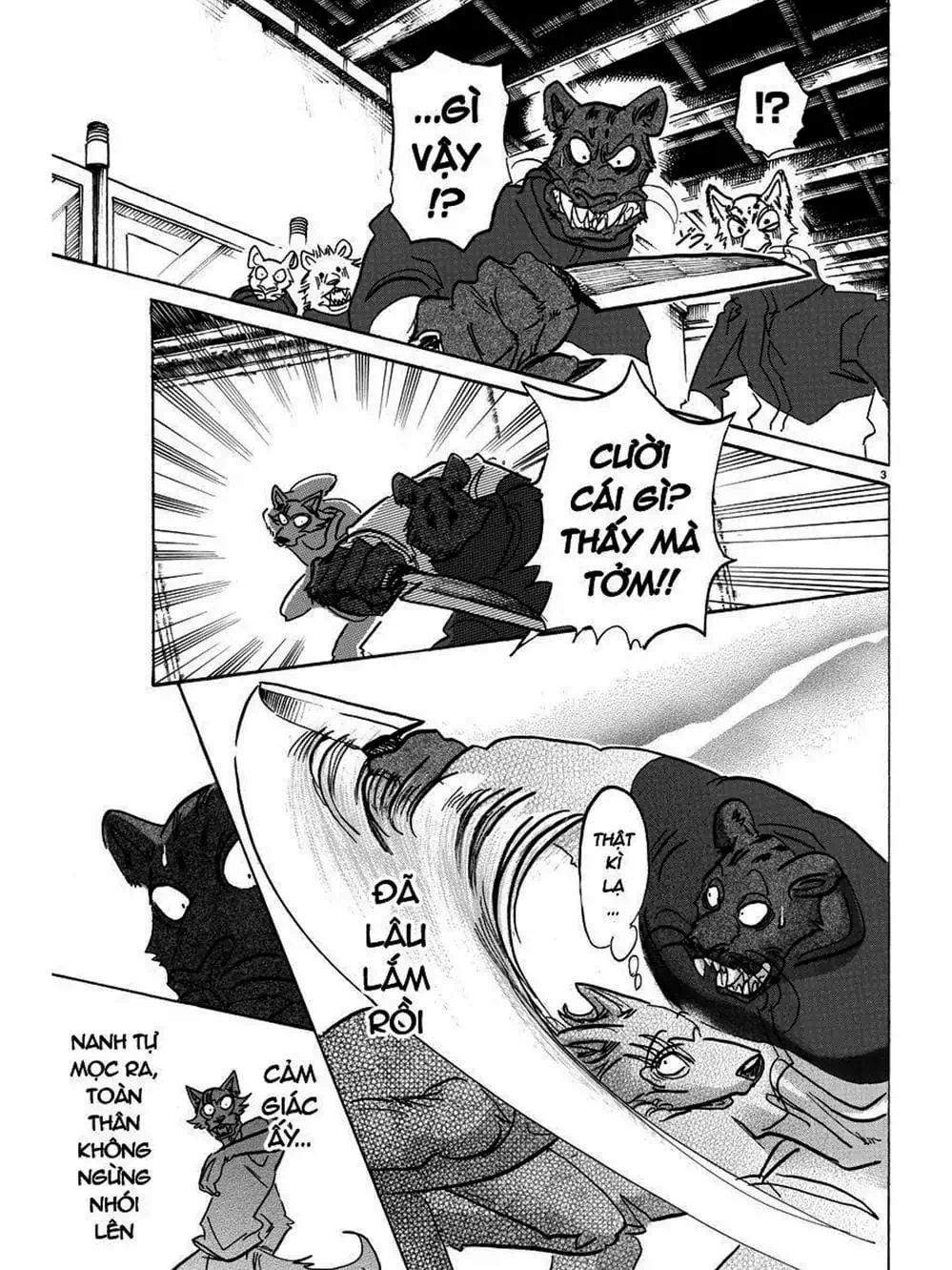 Truyện Tranh Bởi Vì Chúng Ta Đều Là Những Ngôi Sao - Beastars trang 10