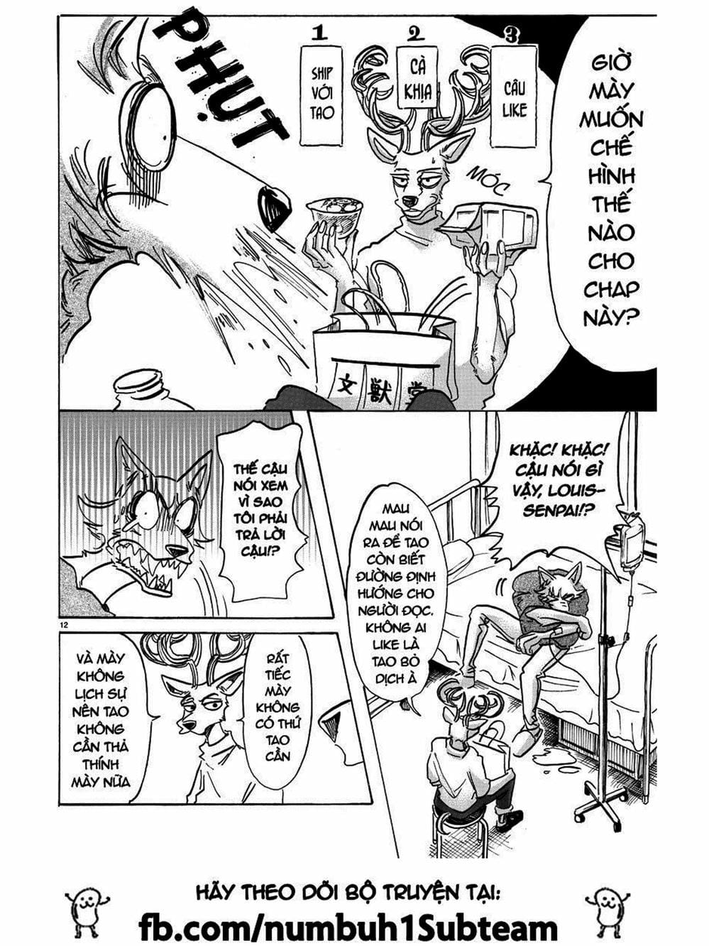 Truyện Tranh Bởi Vì Chúng Ta Đều Là Những Ngôi Sao - Beastars trang 10