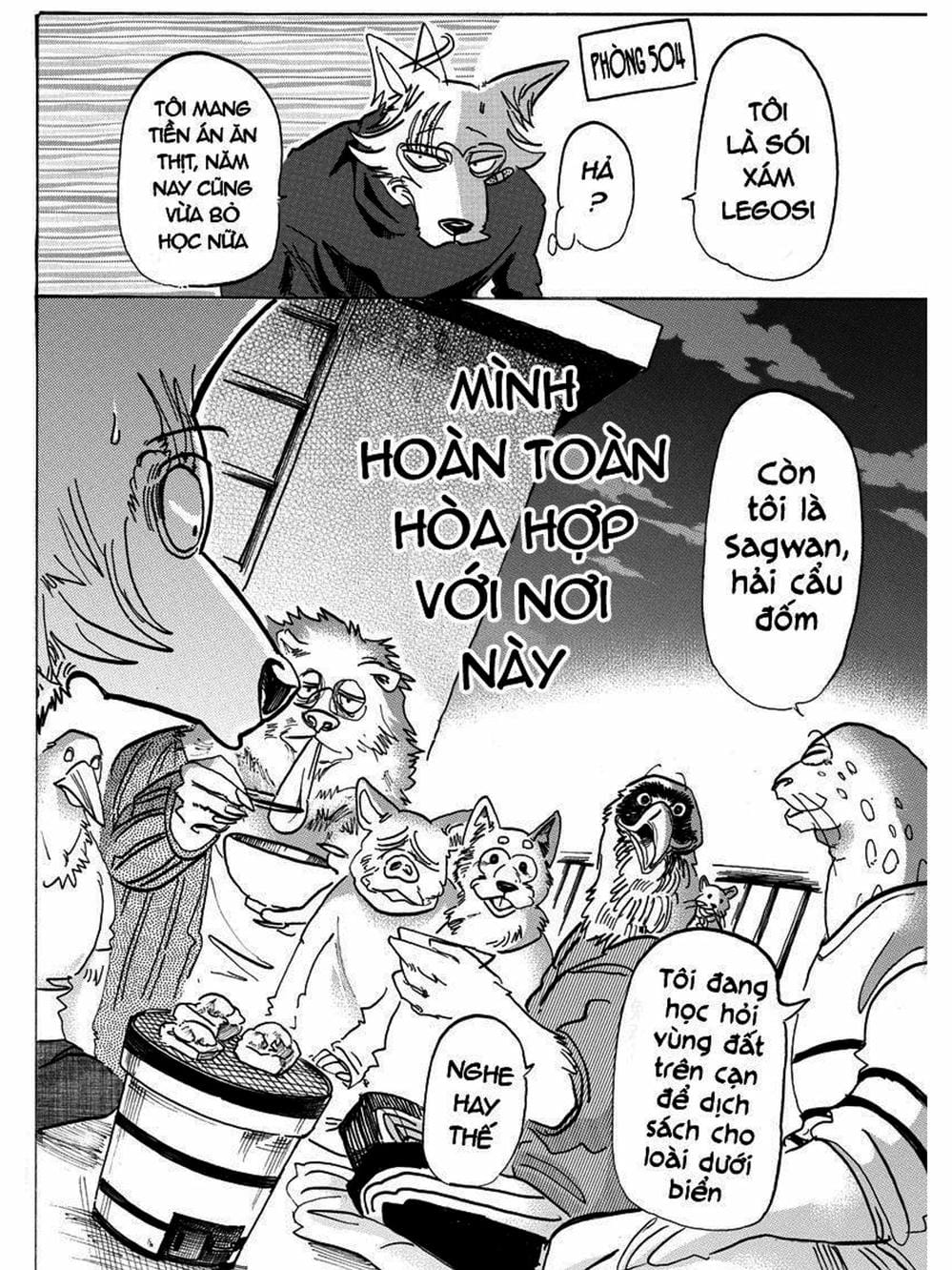 Truyện Tranh Bởi Vì Chúng Ta Đều Là Những Ngôi Sao - Beastars trang 10