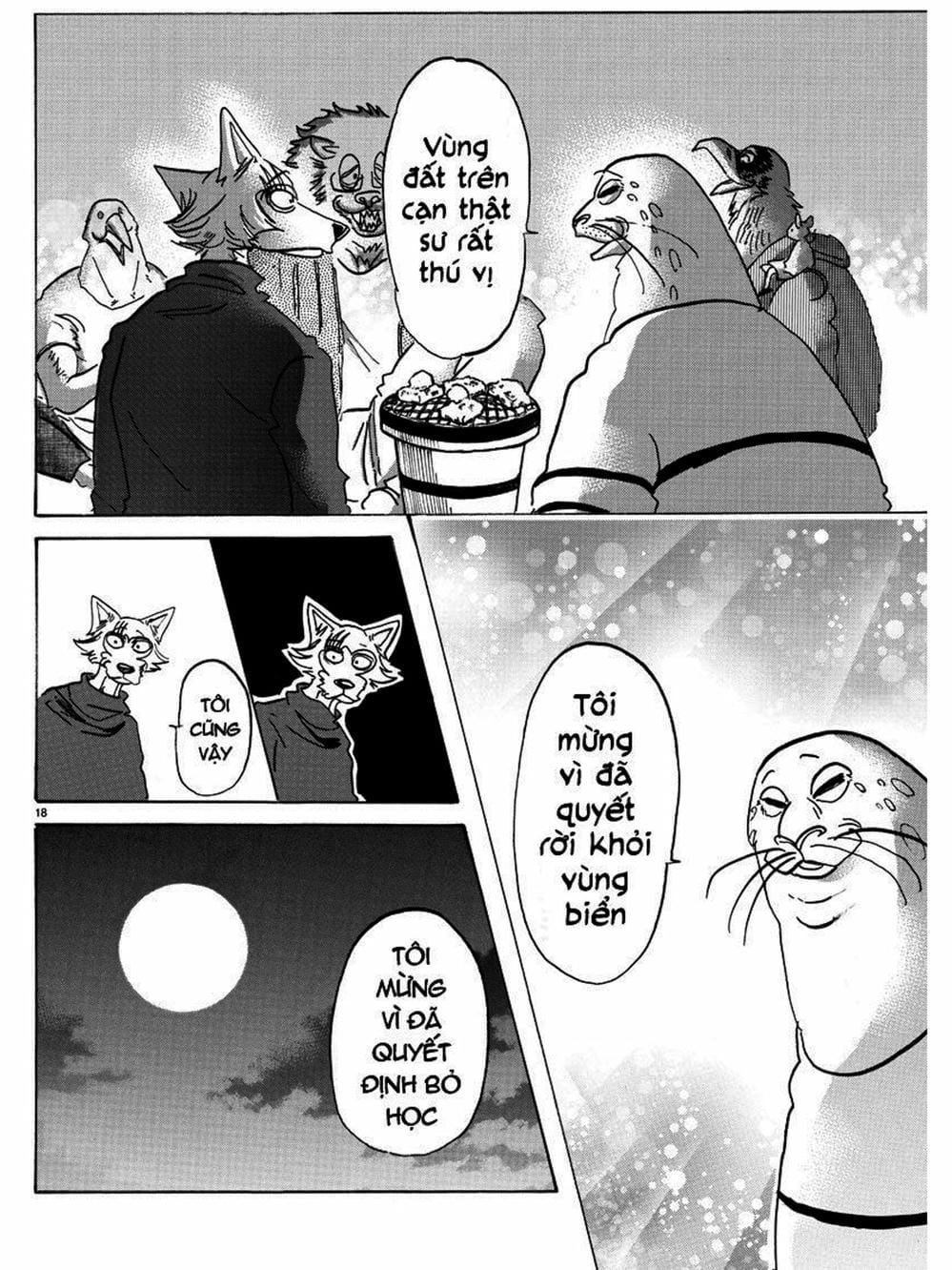 Truyện Tranh Bởi Vì Chúng Ta Đều Là Những Ngôi Sao - Beastars trang 10