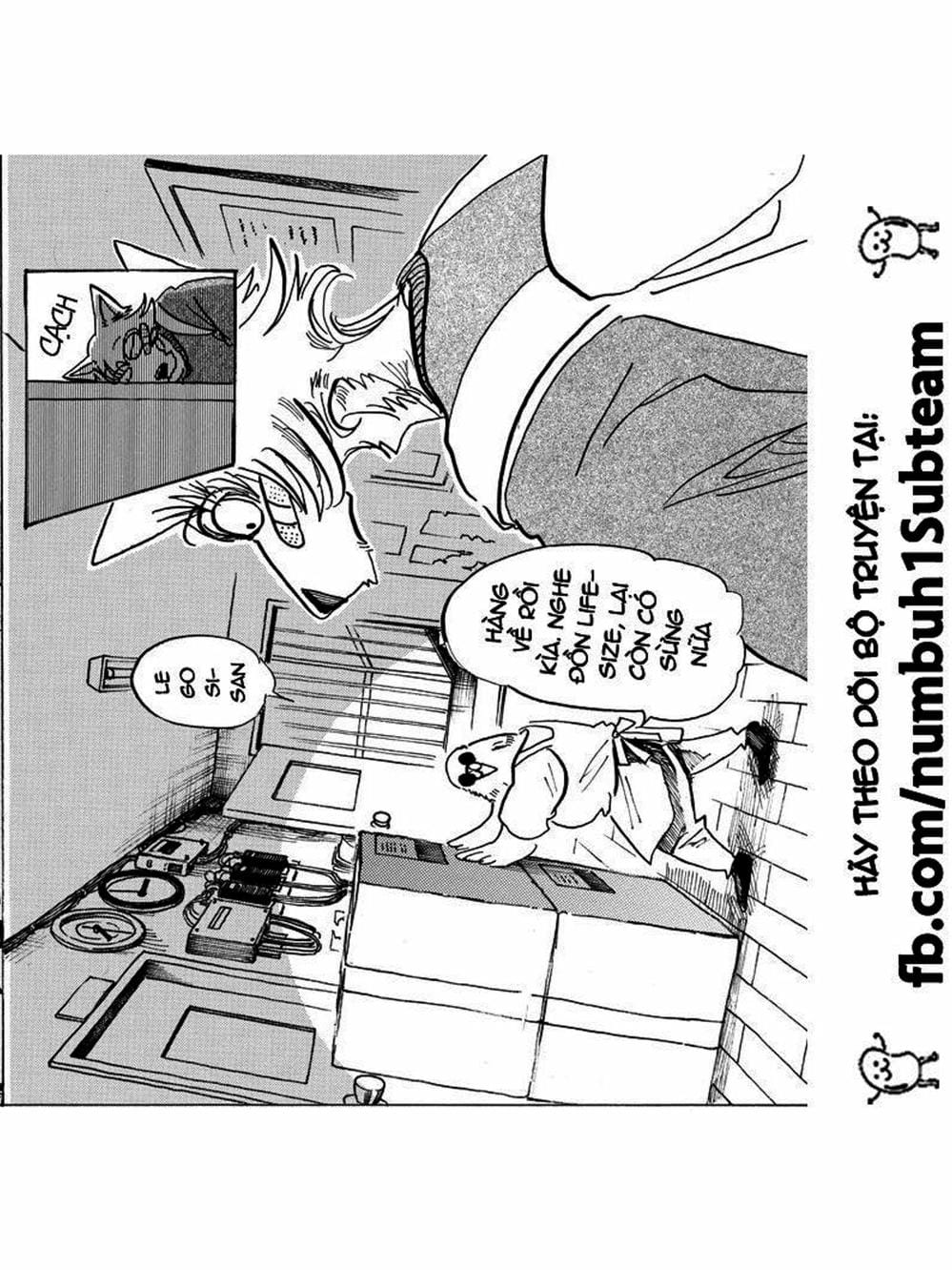 Truyện Tranh Bởi Vì Chúng Ta Đều Là Những Ngôi Sao - Beastars trang 10