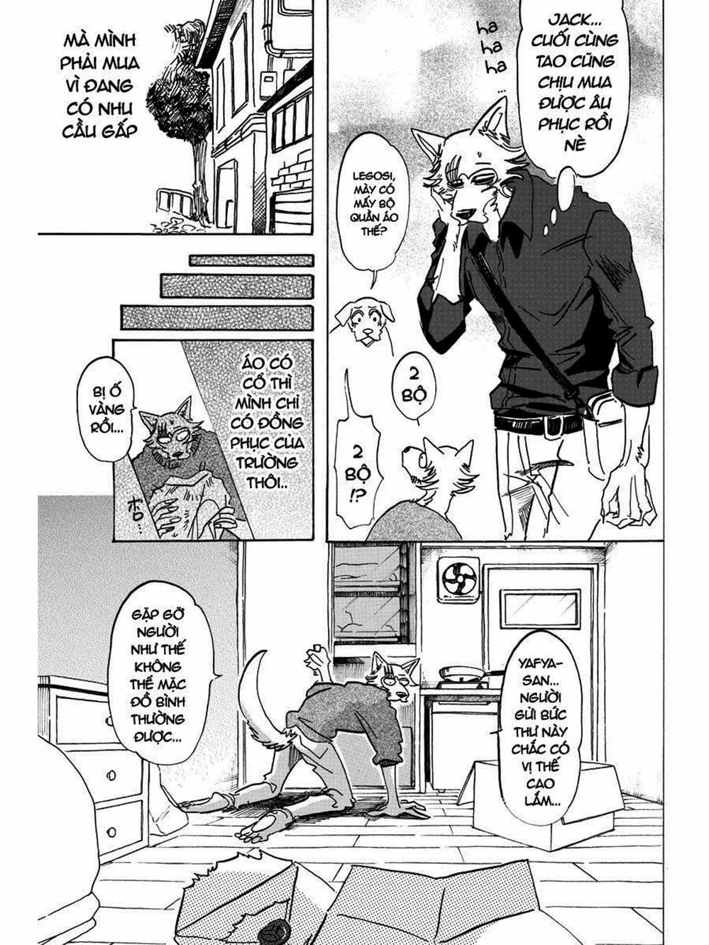 Truyện Tranh Bởi Vì Chúng Ta Đều Là Những Ngôi Sao - Beastars trang 10