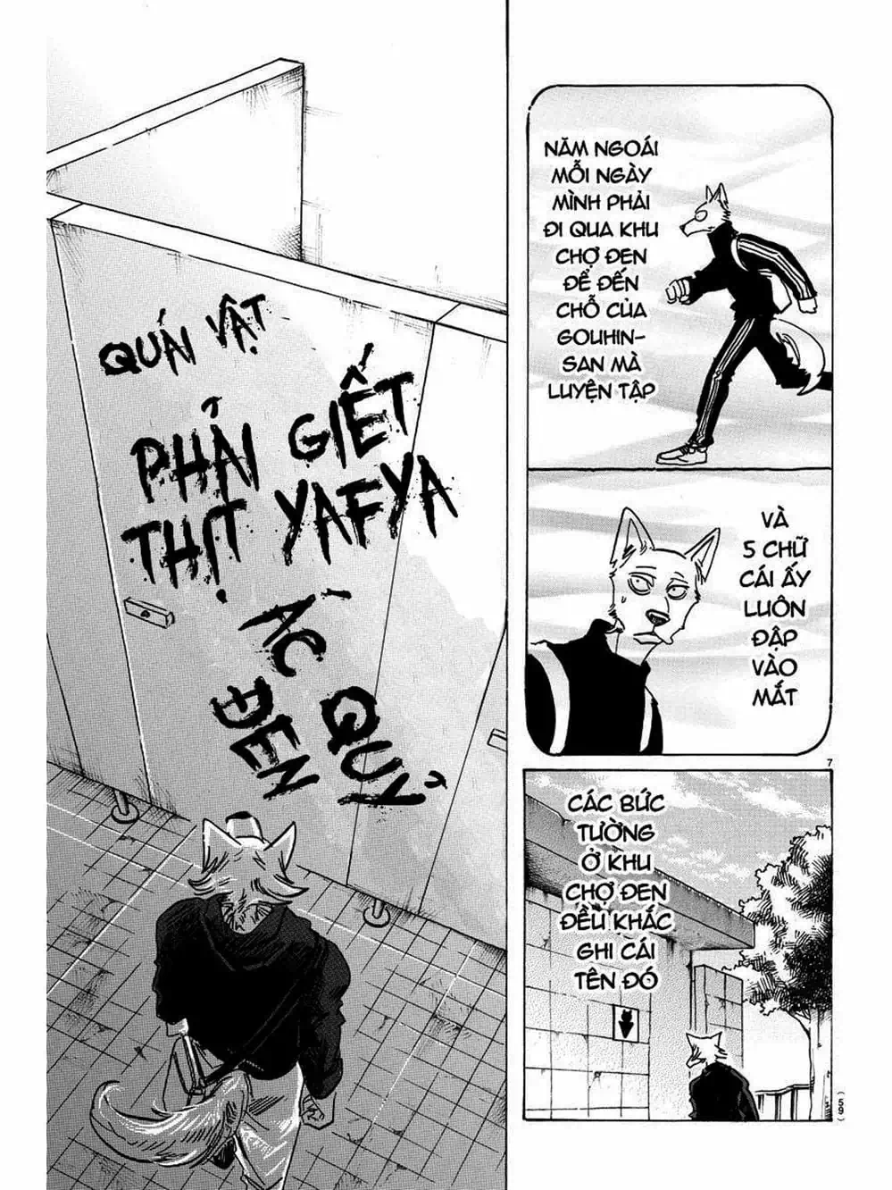 Truyện Tranh Bởi Vì Chúng Ta Đều Là Những Ngôi Sao - Beastars trang 10