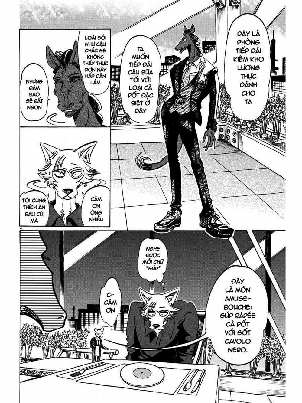 Truyện Tranh Bởi Vì Chúng Ta Đều Là Những Ngôi Sao - Beastars trang 10