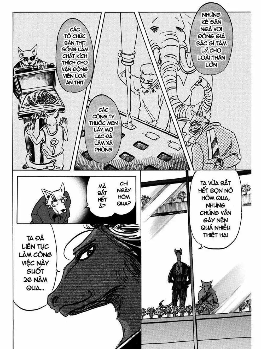 Truyện Tranh Bởi Vì Chúng Ta Đều Là Những Ngôi Sao - Beastars trang 10