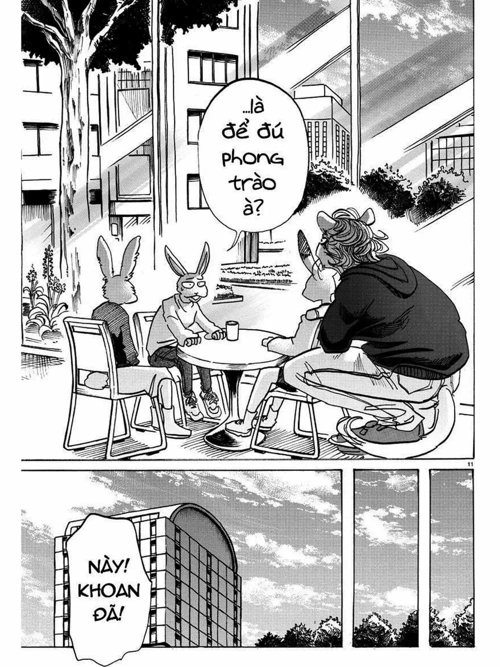 Truyện Tranh Bởi Vì Chúng Ta Đều Là Những Ngôi Sao - Beastars trang 10