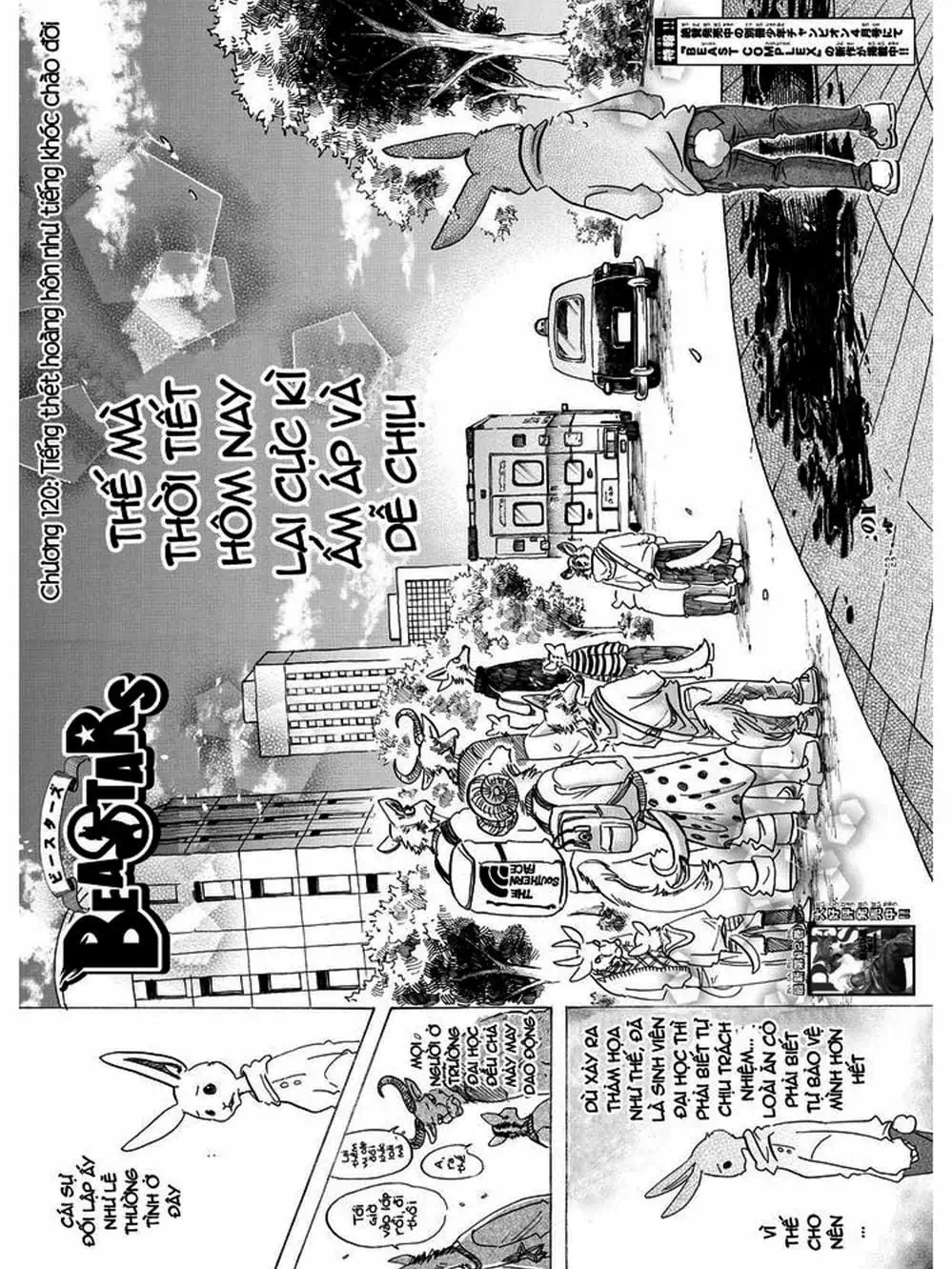Truyện Tranh Bởi Vì Chúng Ta Đều Là Những Ngôi Sao - Beastars trang 10