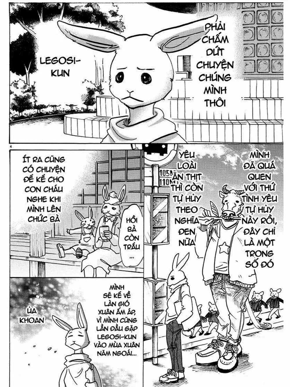 Truyện Tranh Bởi Vì Chúng Ta Đều Là Những Ngôi Sao - Beastars trang 10