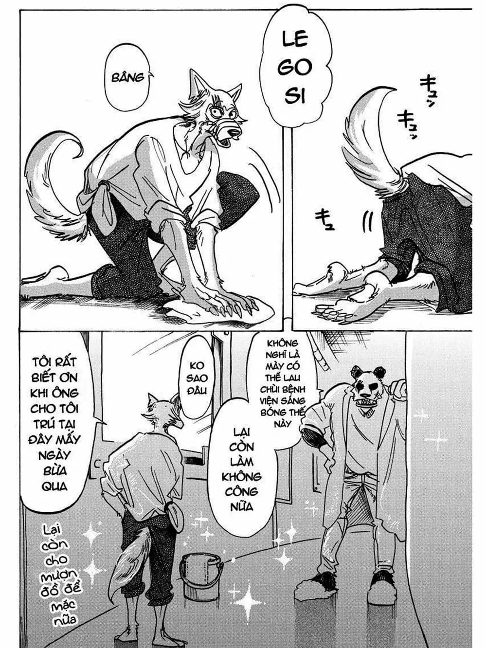 Truyện Tranh Bởi Vì Chúng Ta Đều Là Những Ngôi Sao - Beastars trang 10