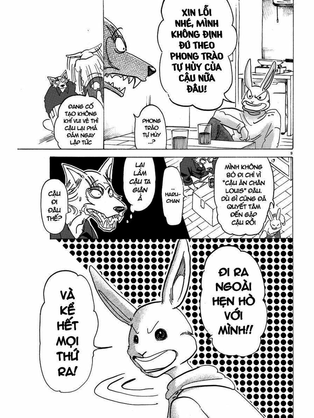 Truyện Tranh Bởi Vì Chúng Ta Đều Là Những Ngôi Sao - Beastars trang 10