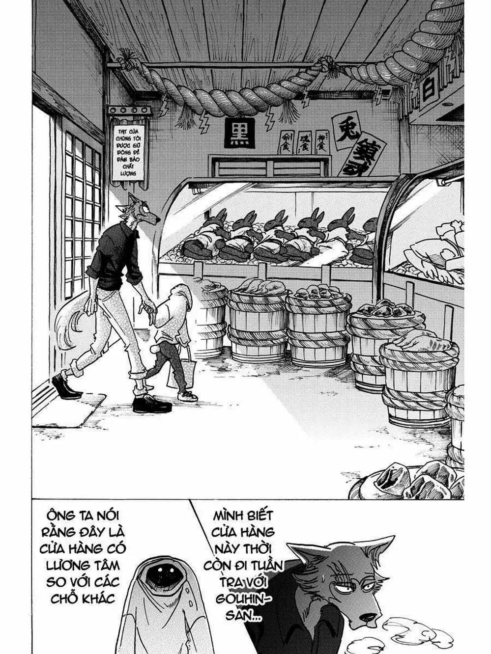 Truyện Tranh Bởi Vì Chúng Ta Đều Là Những Ngôi Sao - Beastars trang 10