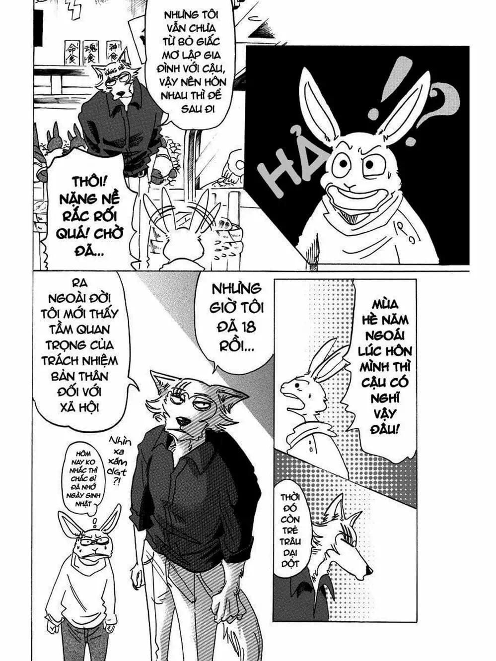 Truyện Tranh Bởi Vì Chúng Ta Đều Là Những Ngôi Sao - Beastars trang 10