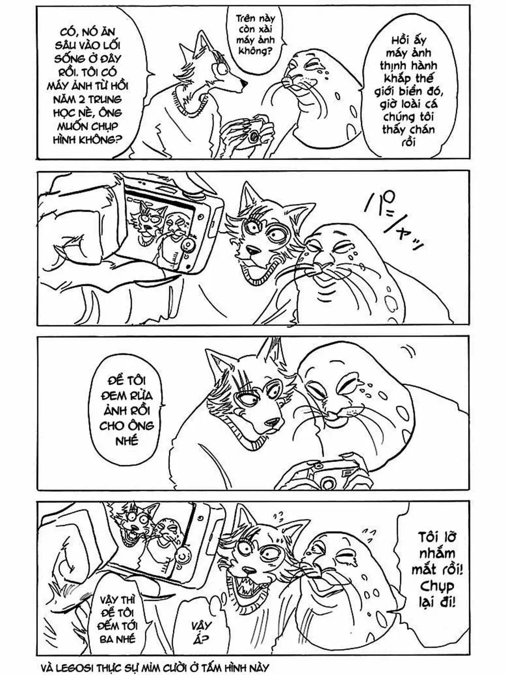 Truyện Tranh Bởi Vì Chúng Ta Đều Là Những Ngôi Sao - Beastars trang 10
