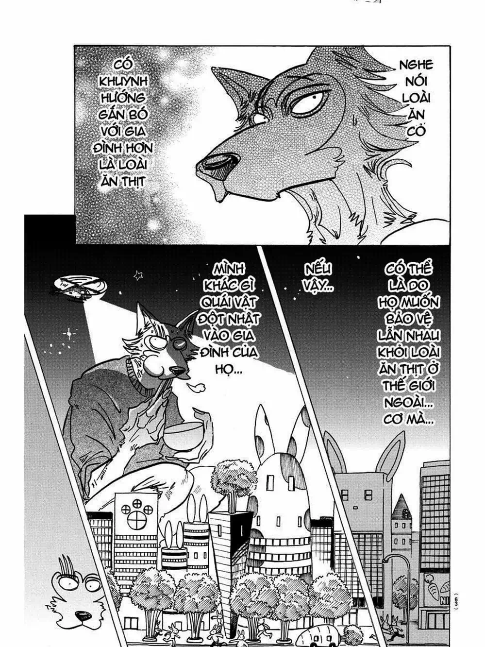 Truyện Tranh Bởi Vì Chúng Ta Đều Là Những Ngôi Sao - Beastars trang 10