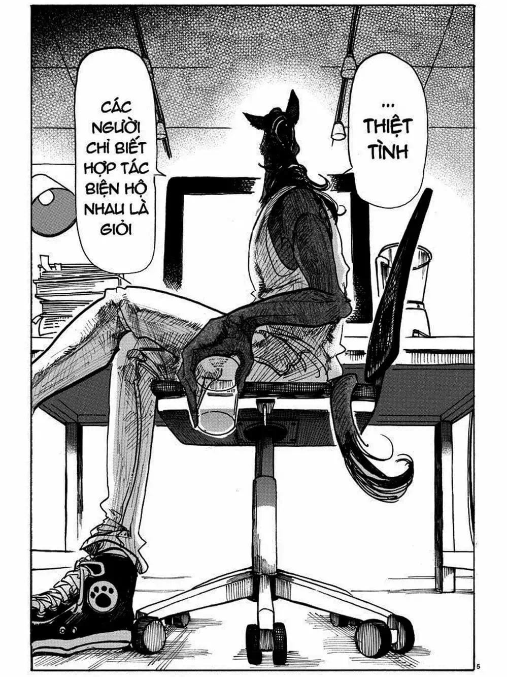 Truyện Tranh Bởi Vì Chúng Ta Đều Là Những Ngôi Sao - Beastars trang 10