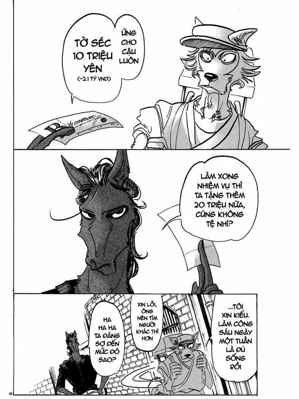 Truyện Tranh Bởi Vì Chúng Ta Đều Là Những Ngôi Sao - Beastars trang 10