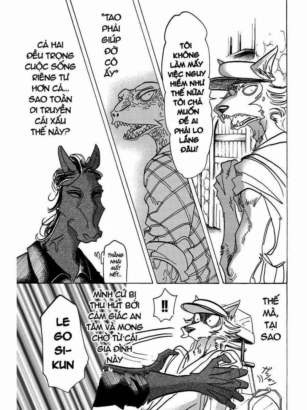 Truyện Tranh Bởi Vì Chúng Ta Đều Là Những Ngôi Sao - Beastars trang 10