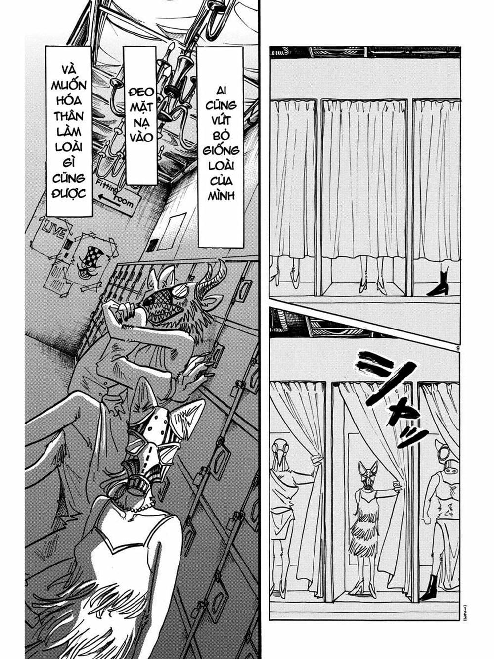 Truyện Tranh Bởi Vì Chúng Ta Đều Là Những Ngôi Sao - Beastars trang 10