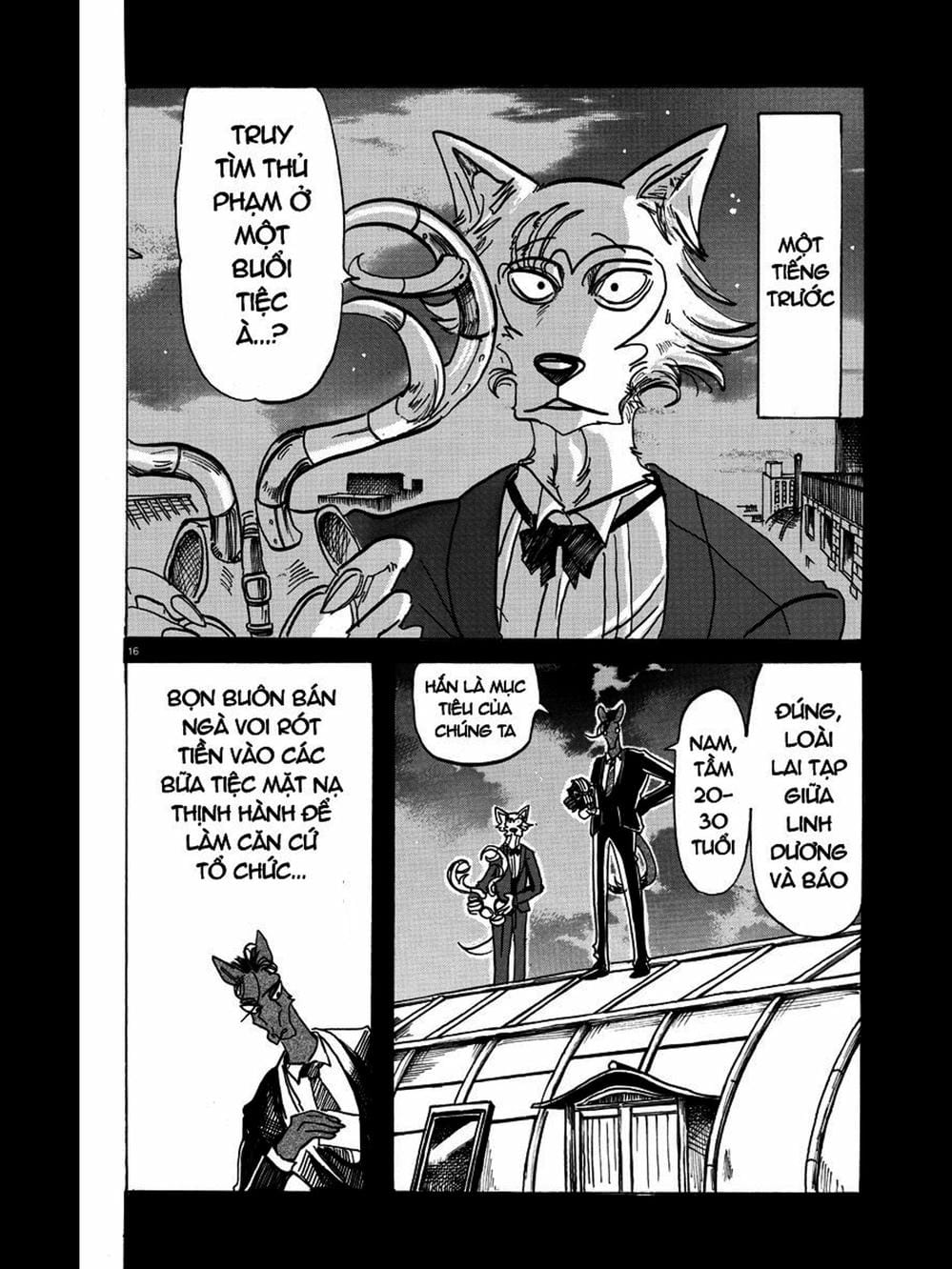 Truyện Tranh Bởi Vì Chúng Ta Đều Là Những Ngôi Sao - Beastars trang 10