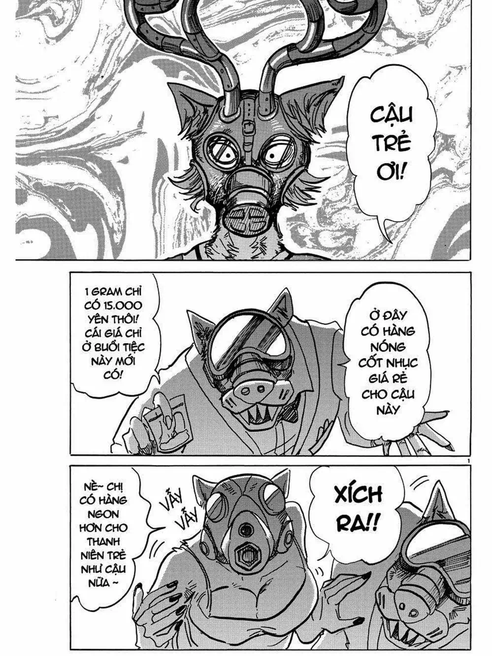 Truyện Tranh Bởi Vì Chúng Ta Đều Là Những Ngôi Sao - Beastars trang 10