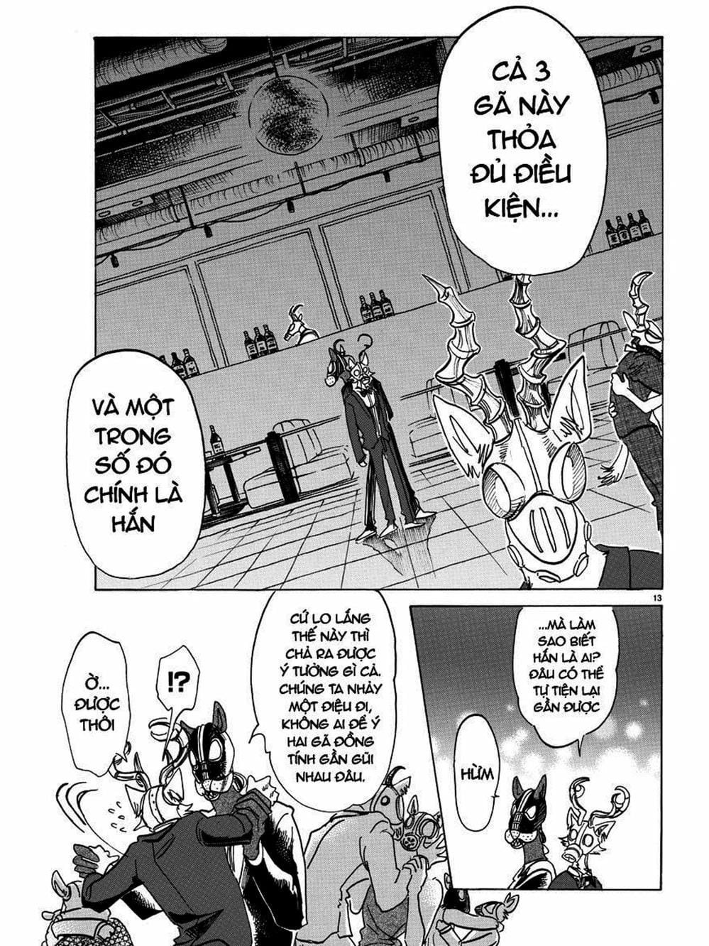 Truyện Tranh Bởi Vì Chúng Ta Đều Là Những Ngôi Sao - Beastars trang 10
