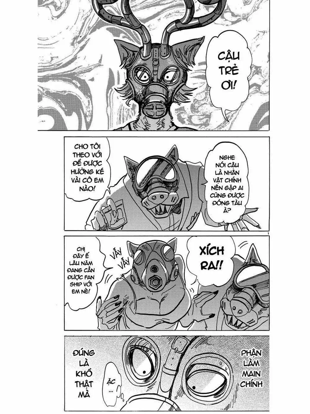 Truyện Tranh Bởi Vì Chúng Ta Đều Là Những Ngôi Sao - Beastars trang 10