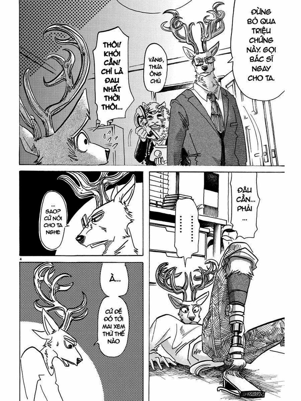 Truyện Tranh Bởi Vì Chúng Ta Đều Là Những Ngôi Sao - Beastars trang 10