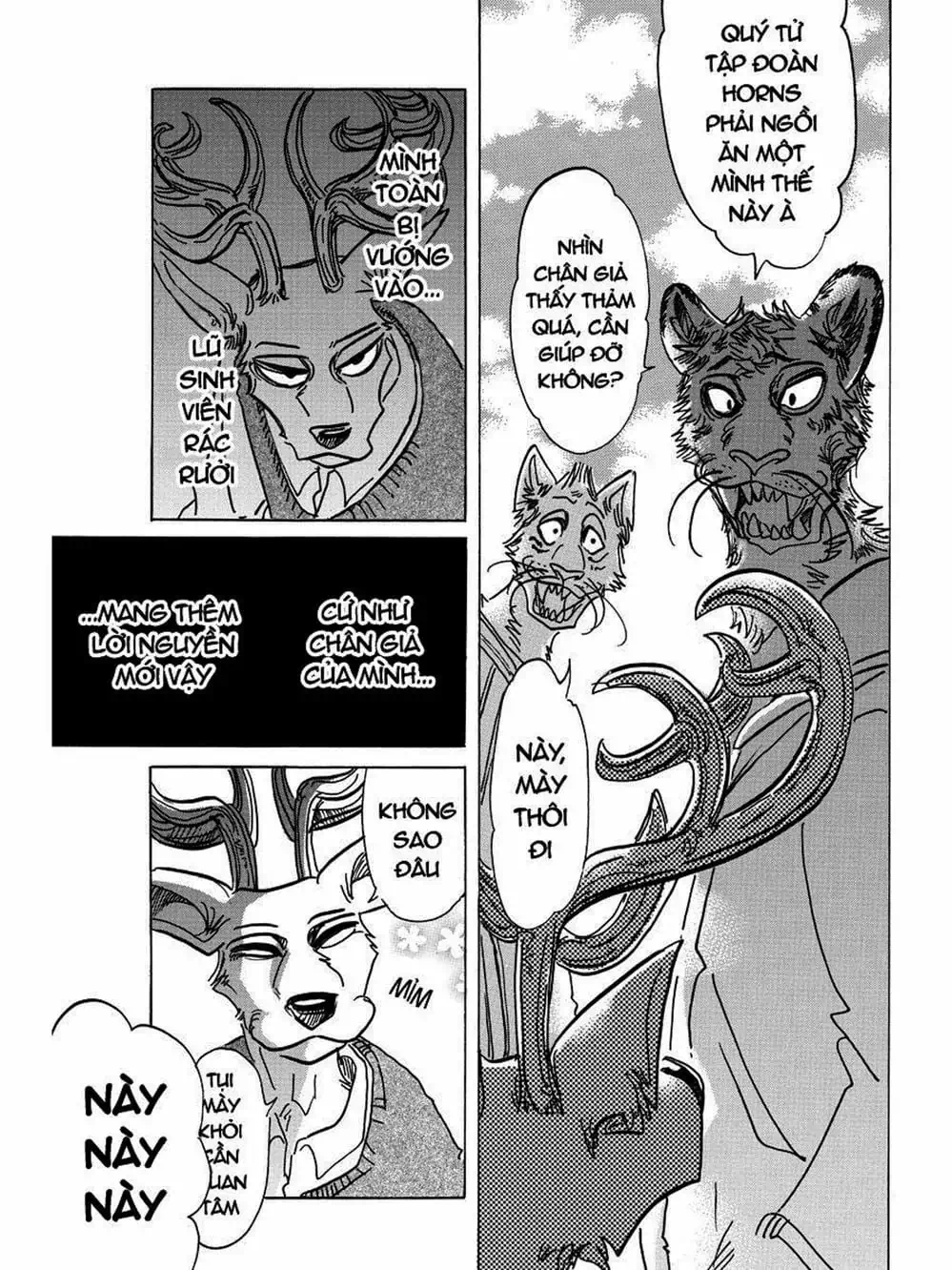 Truyện Tranh Bởi Vì Chúng Ta Đều Là Những Ngôi Sao - Beastars trang 10