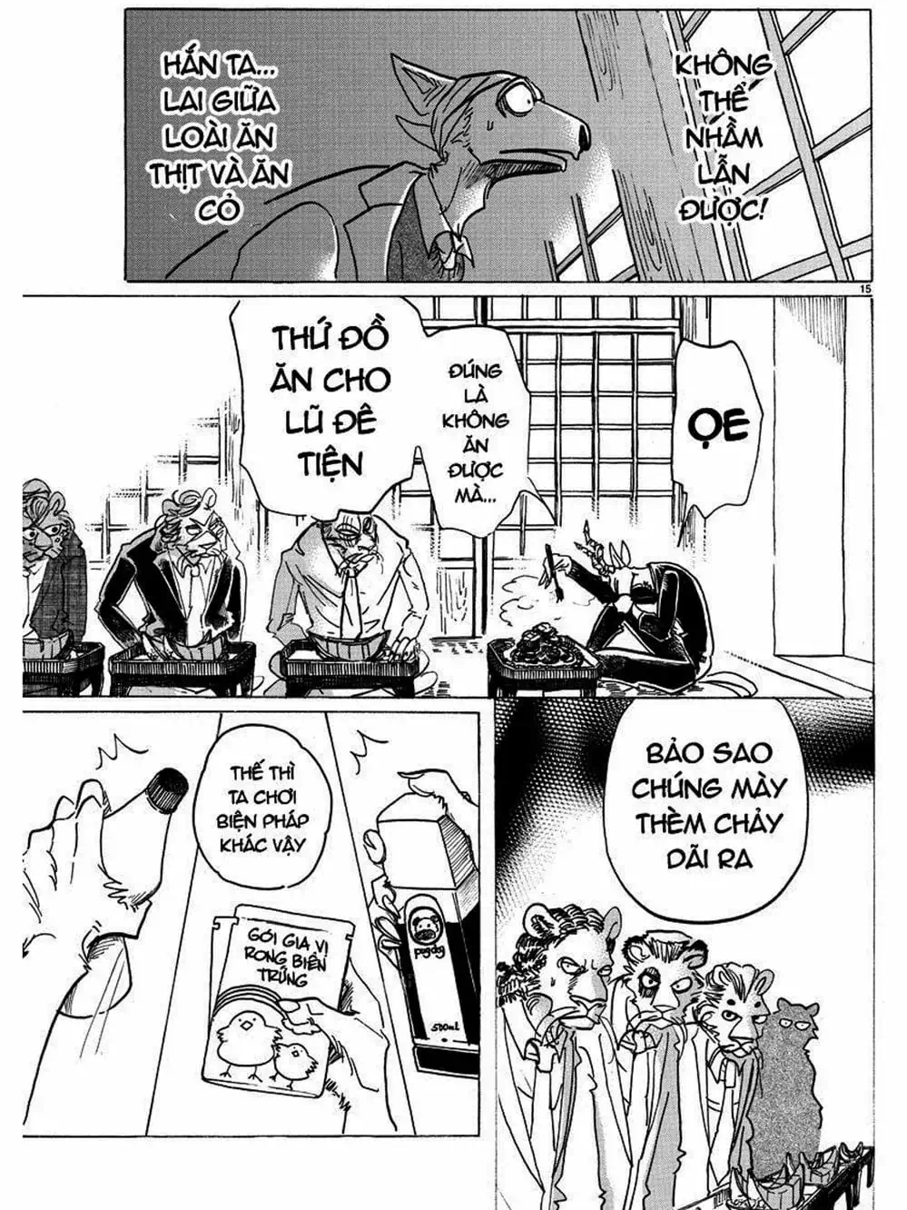 Truyện Tranh Bởi Vì Chúng Ta Đều Là Những Ngôi Sao - Beastars trang 10