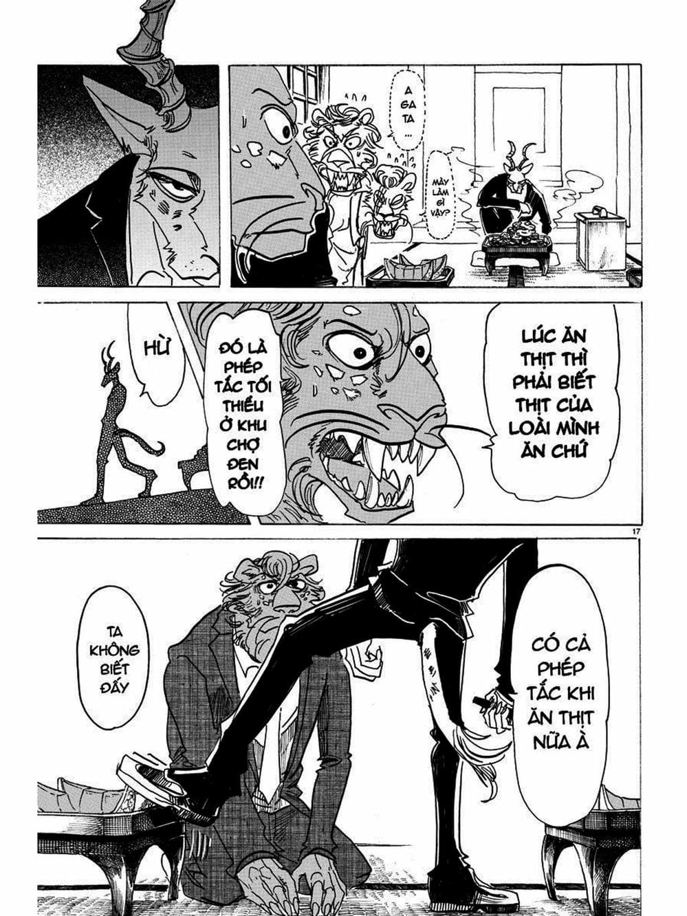 Truyện Tranh Bởi Vì Chúng Ta Đều Là Những Ngôi Sao - Beastars trang 10