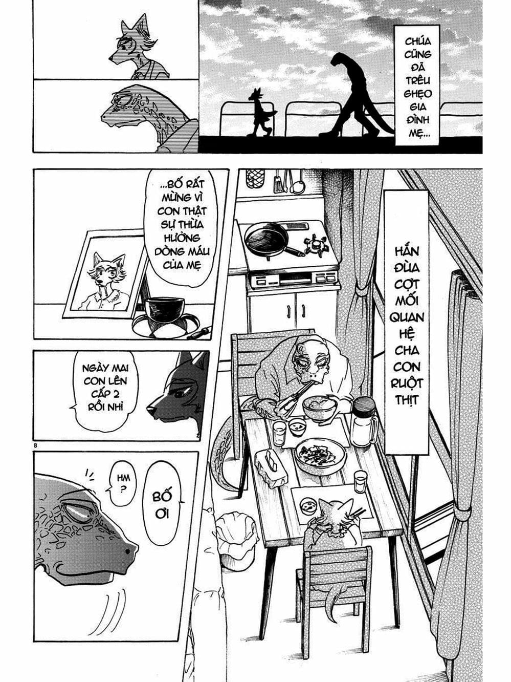 Truyện Tranh Bởi Vì Chúng Ta Đều Là Những Ngôi Sao - Beastars trang 10