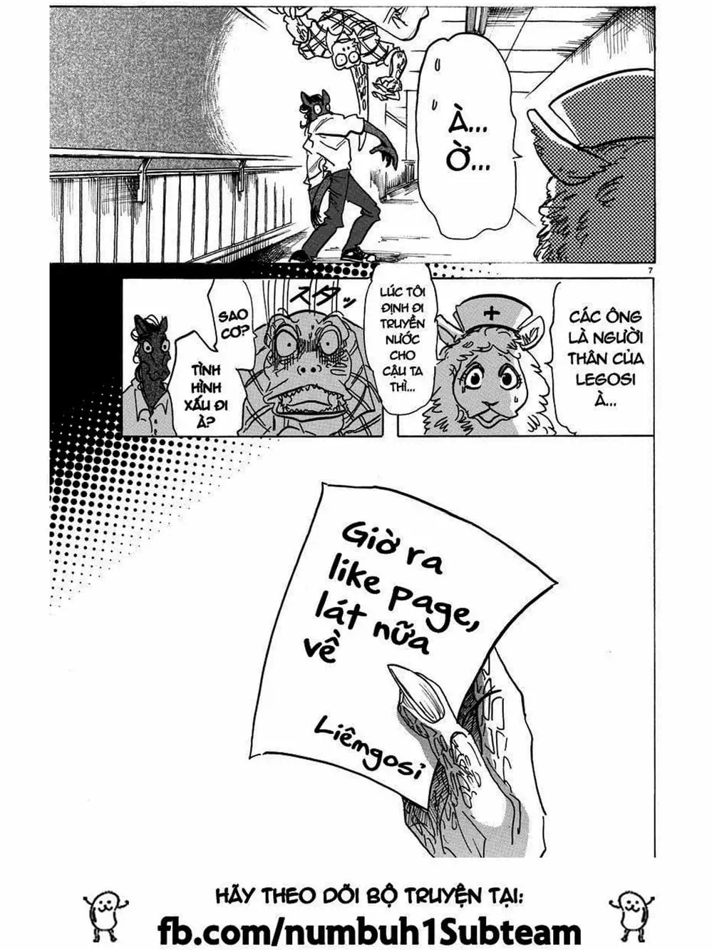 Truyện Tranh Bởi Vì Chúng Ta Đều Là Những Ngôi Sao - Beastars trang 10