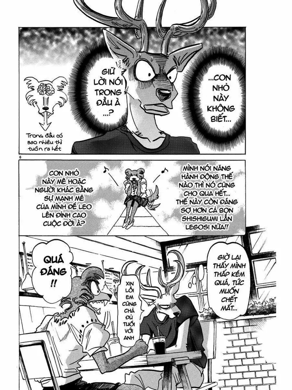 Truyện Tranh Bởi Vì Chúng Ta Đều Là Những Ngôi Sao - Beastars trang 10