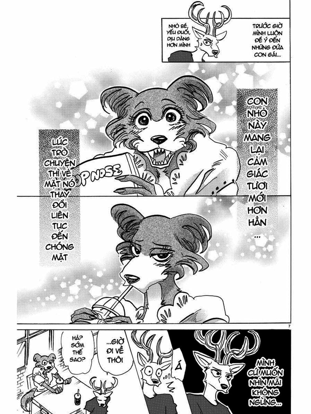 Truyện Tranh Bởi Vì Chúng Ta Đều Là Những Ngôi Sao - Beastars trang 10