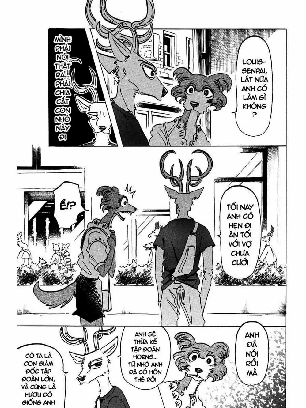 Truyện Tranh Bởi Vì Chúng Ta Đều Là Những Ngôi Sao - Beastars trang 10