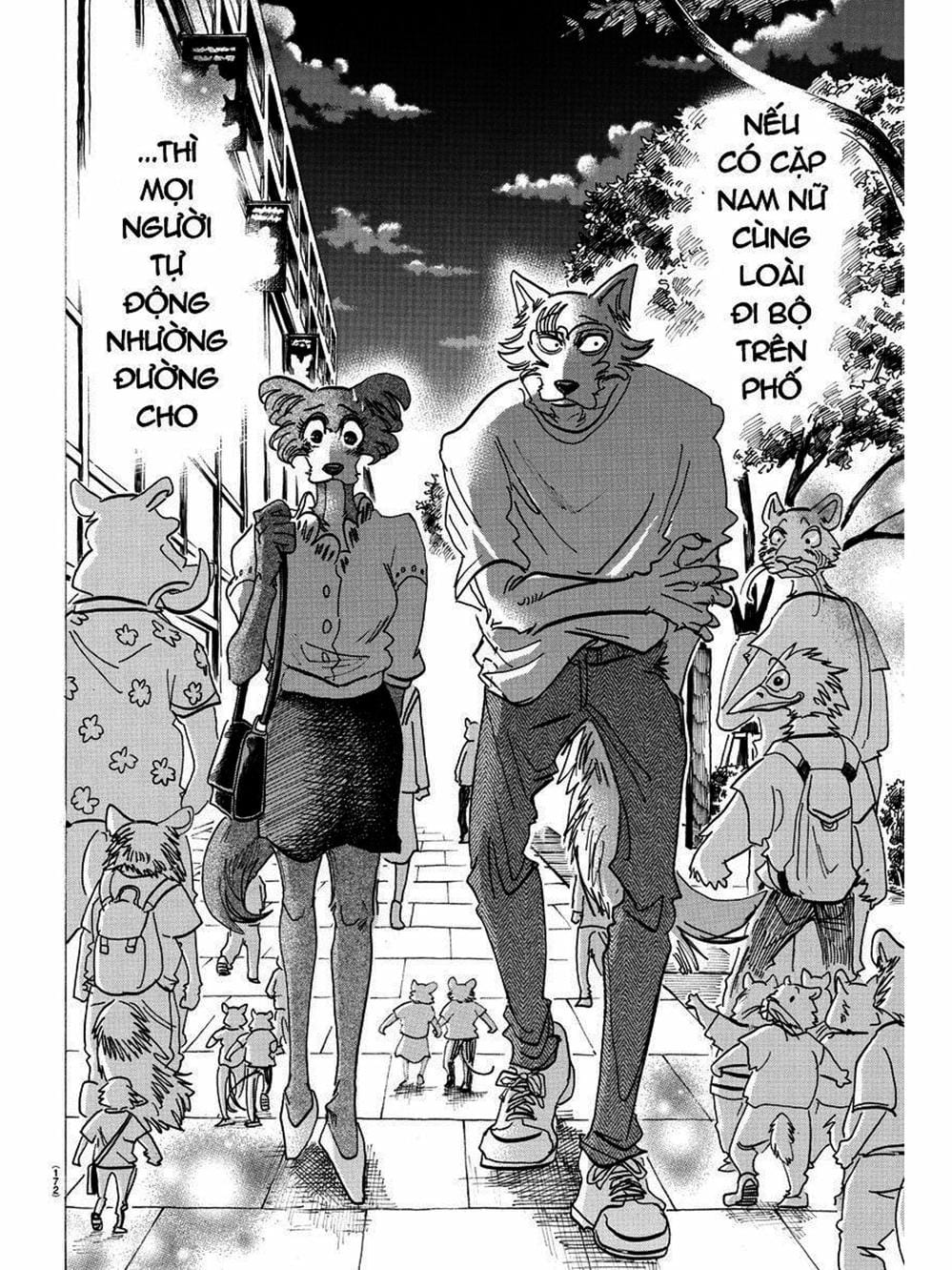 Truyện Tranh Bởi Vì Chúng Ta Đều Là Những Ngôi Sao - Beastars trang 10