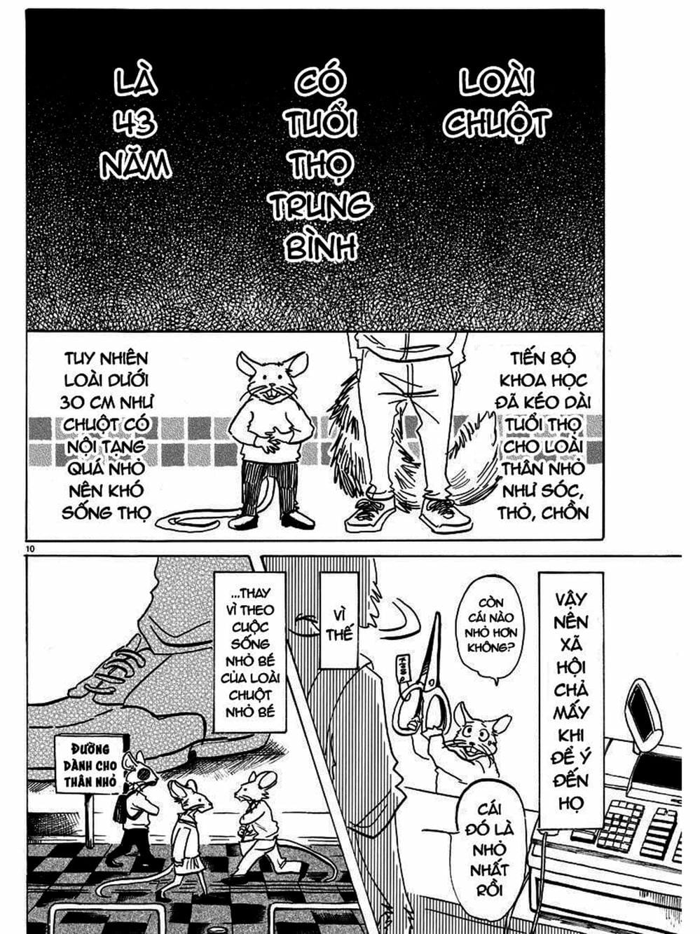 Truyện Tranh Bởi Vì Chúng Ta Đều Là Những Ngôi Sao - Beastars trang 10