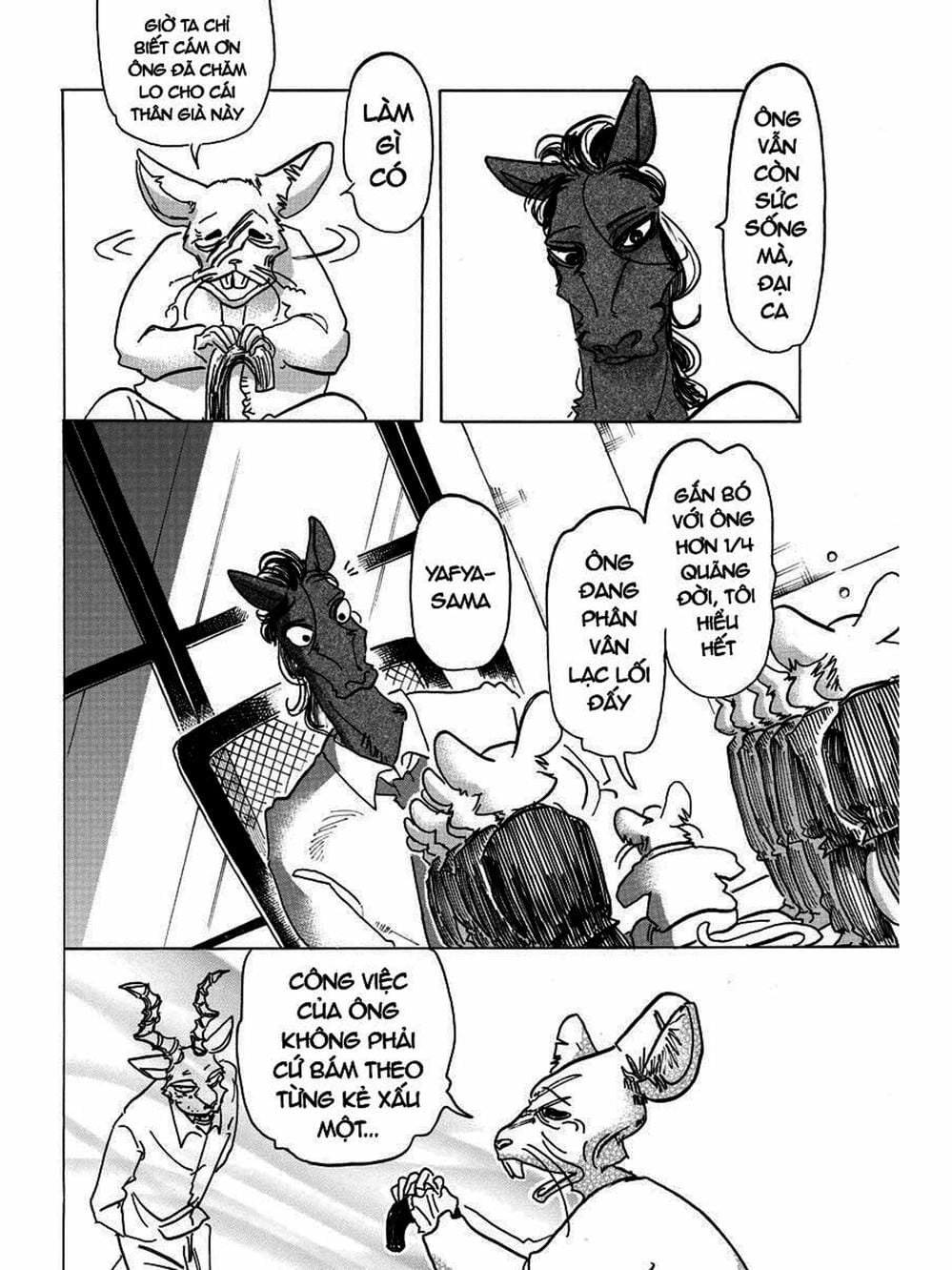 Truyện Tranh Bởi Vì Chúng Ta Đều Là Những Ngôi Sao - Beastars trang 10