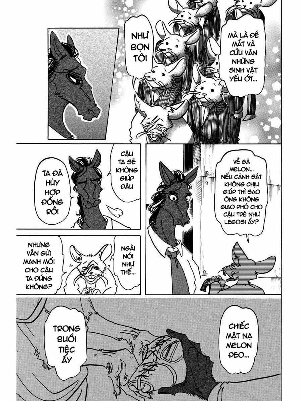 Truyện Tranh Bởi Vì Chúng Ta Đều Là Những Ngôi Sao - Beastars trang 10