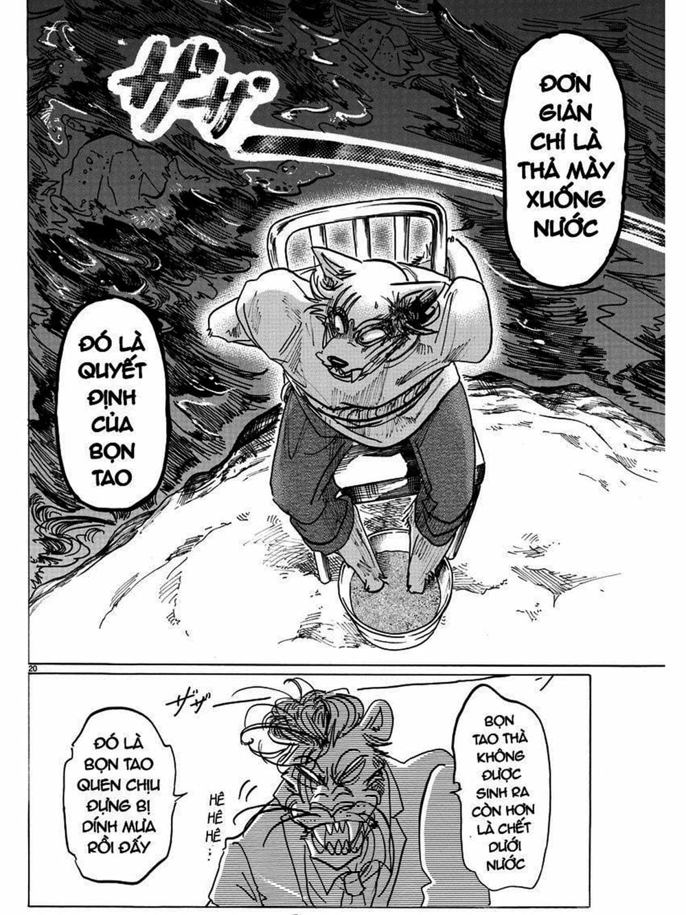 Truyện Tranh Bởi Vì Chúng Ta Đều Là Những Ngôi Sao - Beastars trang 10