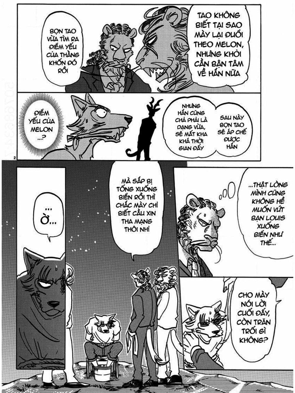 Truyện Tranh Bởi Vì Chúng Ta Đều Là Những Ngôi Sao - Beastars trang 10