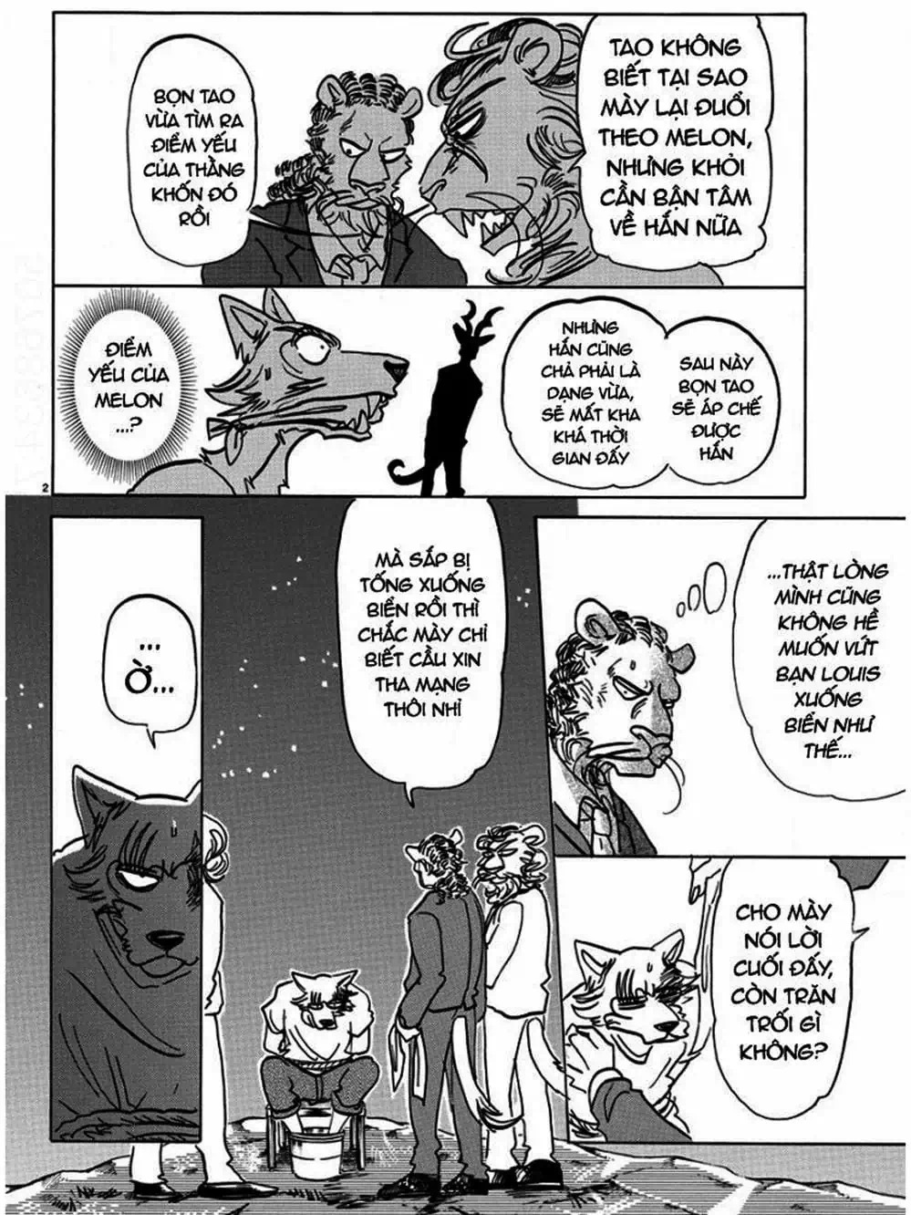 Truyện Tranh Bởi Vì Chúng Ta Đều Là Những Ngôi Sao - Beastars trang 10