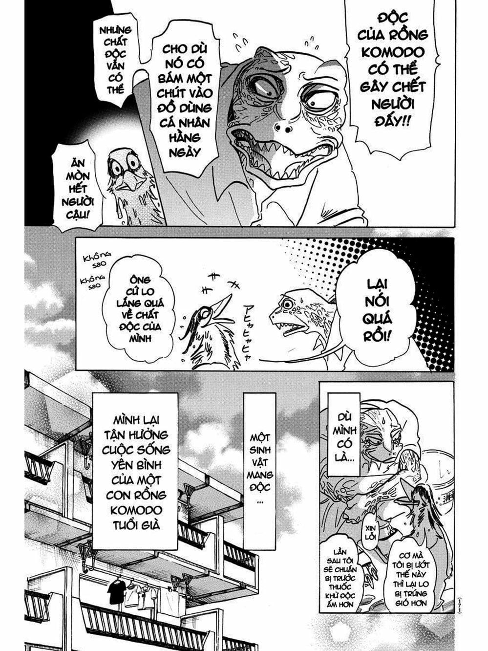 Truyện Tranh Bởi Vì Chúng Ta Đều Là Những Ngôi Sao - Beastars trang 10