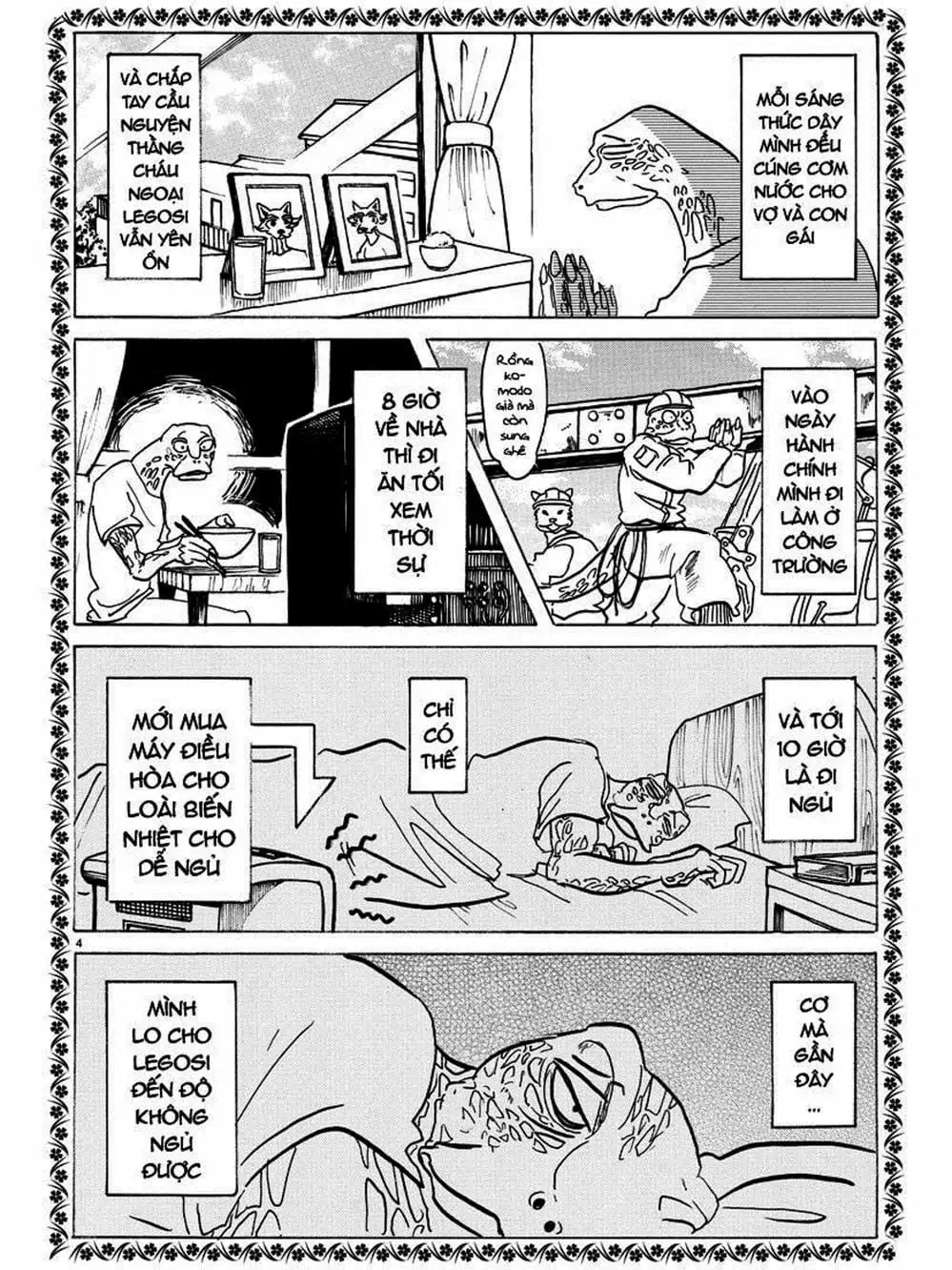 Truyện Tranh Bởi Vì Chúng Ta Đều Là Những Ngôi Sao - Beastars trang 10