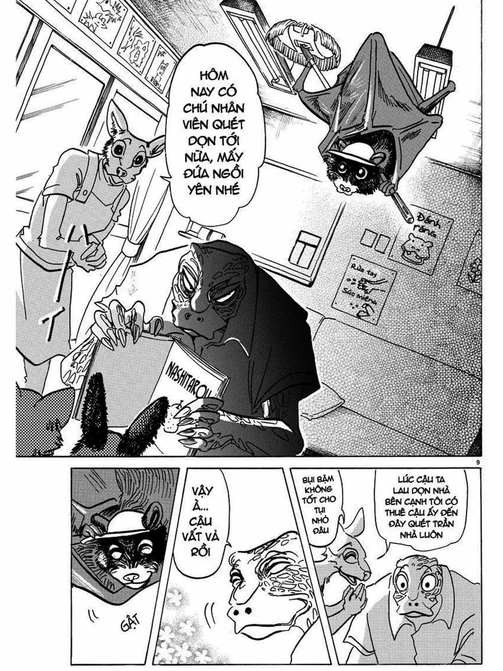 Truyện Tranh Bởi Vì Chúng Ta Đều Là Những Ngôi Sao - Beastars trang 10