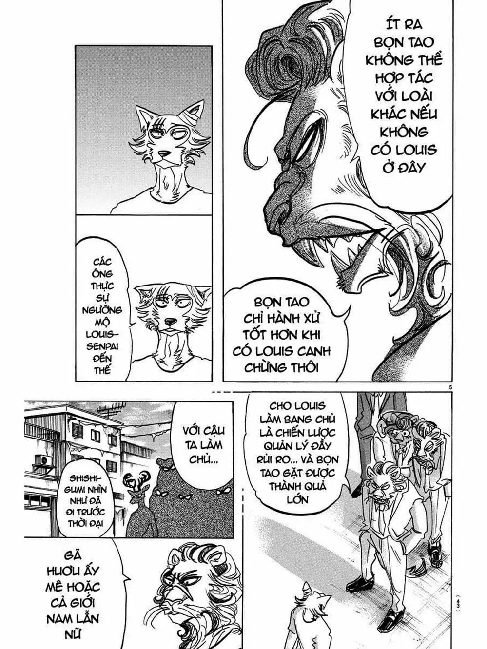 Truyện Tranh Bởi Vì Chúng Ta Đều Là Những Ngôi Sao - Beastars trang 10