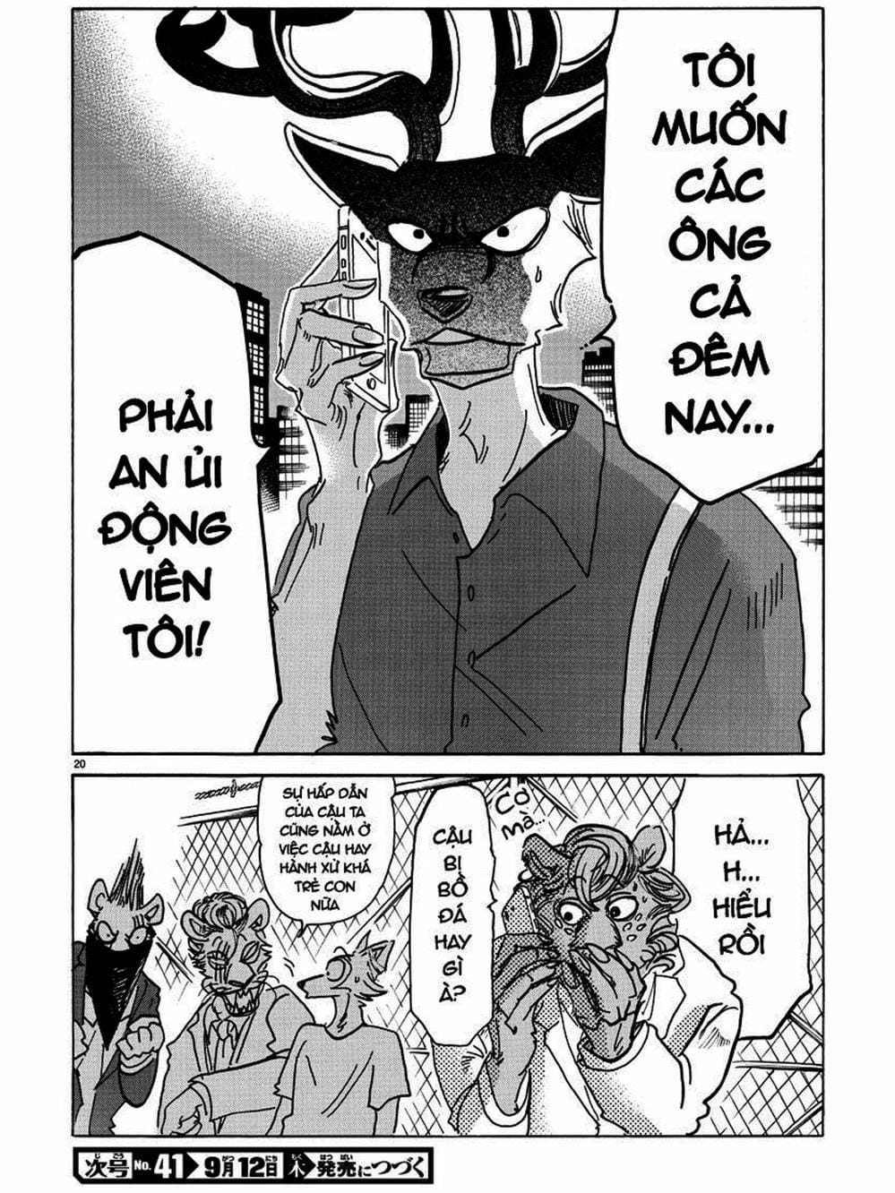 Truyện Tranh Bởi Vì Chúng Ta Đều Là Những Ngôi Sao - Beastars trang 10