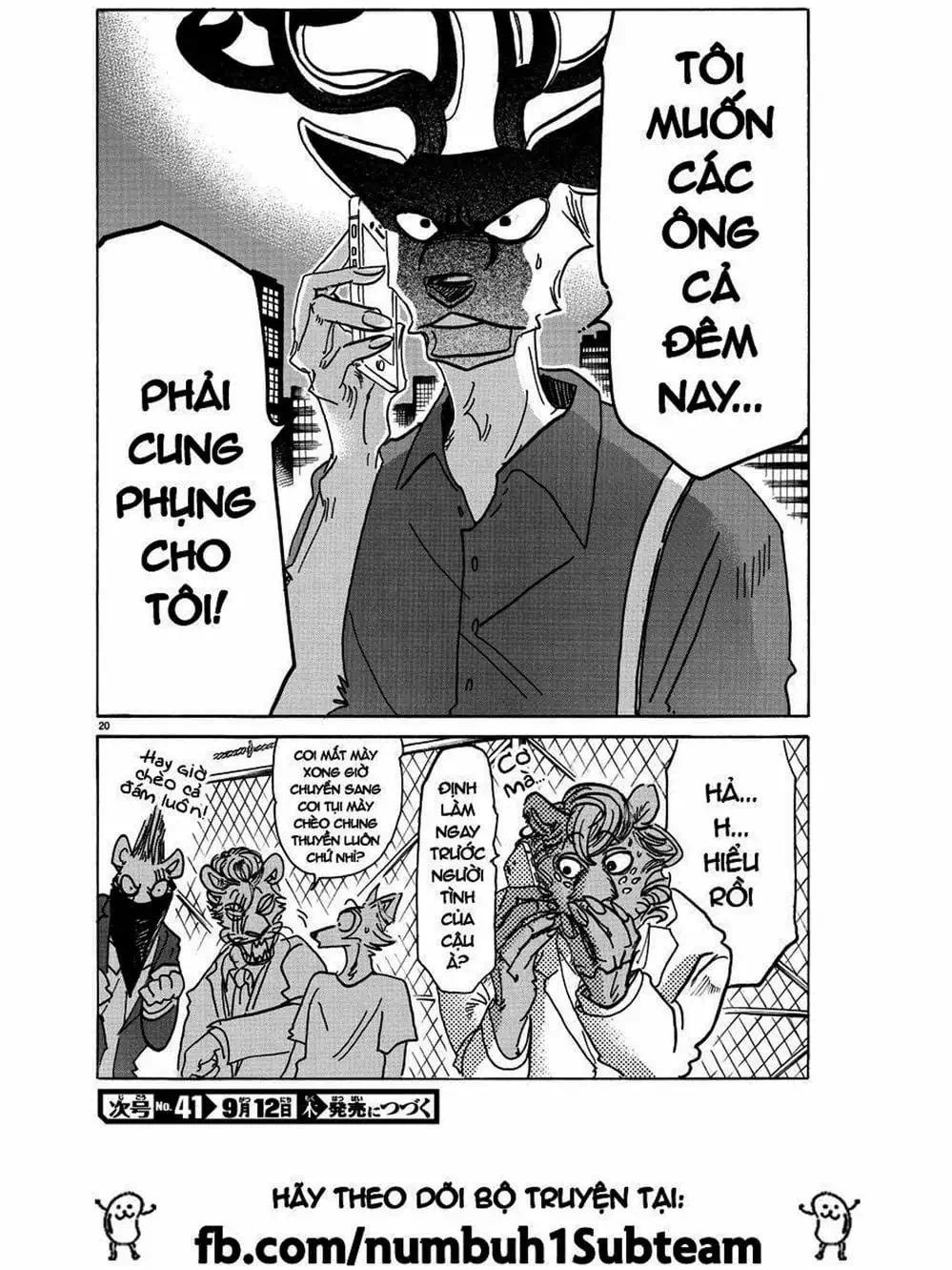 Truyện Tranh Bởi Vì Chúng Ta Đều Là Những Ngôi Sao - Beastars trang 10